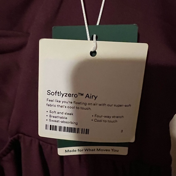 NWT HALARA Padded Midi Casual Dress in fig size large - Picture 10 of 11